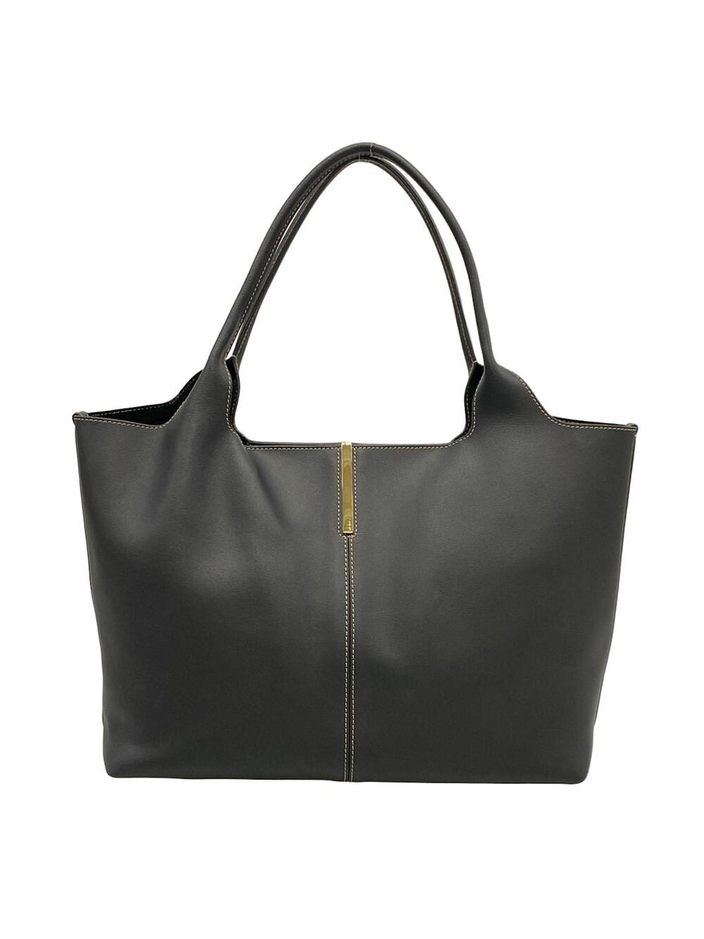Tod's Shopping Bag Medium Black Calf #363182T14B